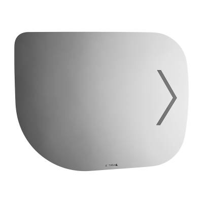 Burco - Burco 4357S Door Mirror Glass Left for INFINITI & Nissan