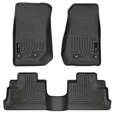 Husky Liners - Husky Liners 93971 Weatherbeater Front & 2nd Seat Floor Liners