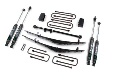 Zone Offroad - Zone Offroad ZONF11N 4" Suspension Lift Kit Zone Nitro Shocks for Excursion 4WD