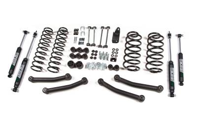 Zone Offroad - Zone Offroad 4" Suspension Lift Kit Zone Nitro Shocks for Wrangler TJ ZONJ10N