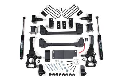 Zone Offroad - Zone Offroad ZONF53N 6" Suspension Lift Kit Zone Nitro Shocks Ford F150 4WD