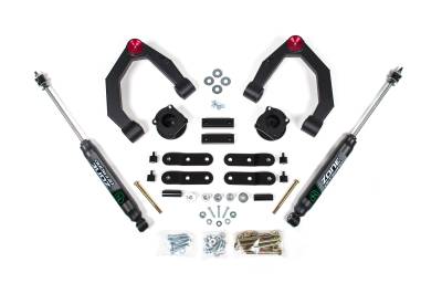 Zone Offroad - Zone Offroad 3.5" Suspension Lift Kit Zone Nitro Shocks for Tundra ZONT6N