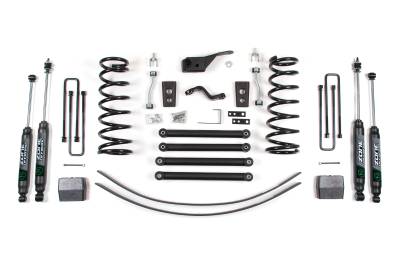 Zone Offroad - Zone Offroad 5" Suspension Lift Kit Zone Nitro Shocks for Ram 1500 4WD ZOND44N