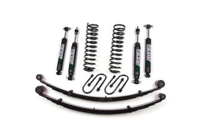 Zone Offroad - Zone Offroad 3" Suspension Lift Kit Zone Nitro Shocks for Cherokee XJ ZONJ22N