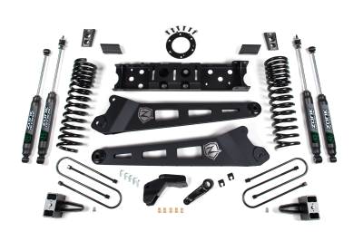 Zone Offroad - Zone Offroad ZOND103F 4" Suspension Lift Kit FOX Shocks for Ram 3500 4WD Gas