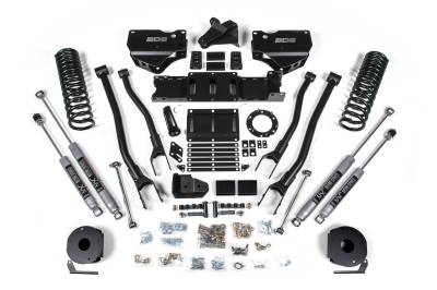 BDS Suspension - BDS Suspension BDS1715H 19-24 Ram 2500 4" 4-Link Diesel Rear AirRide NX2 Shocks