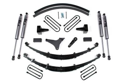 Zone Offroad - Zone Offroad ZONF44F 99 Ford F250/F350 Super Duty 6" Lift Kit FOX S