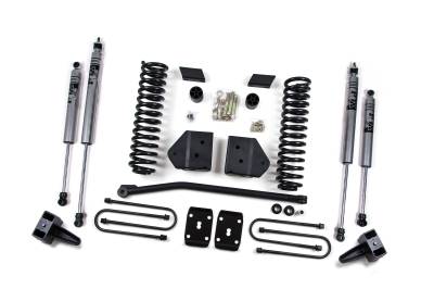 Zone Offroad - Zone Offroad ZONF12F 08-10 Ford F250/F350 Super Duty Gas 4" Lift Kit FOX S