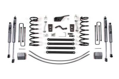 Zone Offroad - Zone Offroad ZOND45F FOX 5" Coil Spring Lift Kit for 2000 Dodge RAM 1500