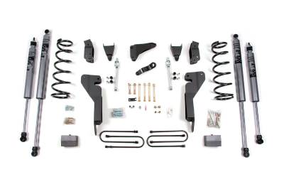 Zone Offroad - Zone Offroad ZOND37F FOX 6" Lift Kit for 09-13 Dodge RAM 2500 Diesel