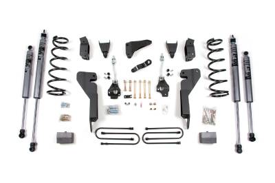 Zone Offroad - Zone Offroad ZOND34F FOX 6" Lift Kit for 08 Dodge RAM 2500 w/3.5" Axle Gas