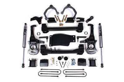 Zone Offroad - Zone Offroad ZONC80F 4" Lift Kit for 25+ Silverado/Sierra 1500 Custom Trail Boss