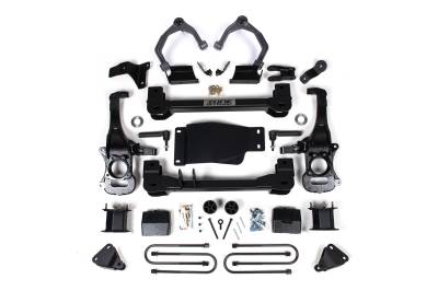 Zone Offroad - Zone Offroad ZONC77 4" Lift Kit for 25+ Silverado/Sierra 1500 ZR2 AT4X 1500 4WD