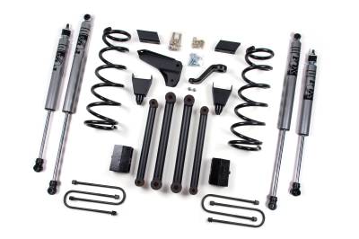 Zone Offroad - Zone ZOND18F FOX 5.0" Coil Spring Lift for 10-12 Dodge RAM 2500 w/4.125" Axle