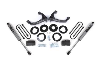 Zone Offroad - Zone Offroad ZONC75F Fpx 1.75" Suspension Lift Kit for 25+ Silverado/Sierra 1500