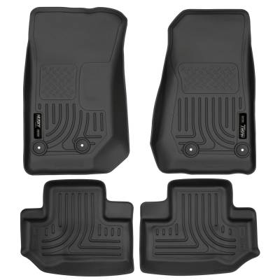 Husky Liners - Husky Liners 93951 Weatherbeater Front & 2nd Seat Floor Liners