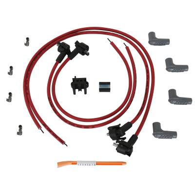 MSD - MSD Ignition 31689 Universal 4-Cyl Midget 8.5mm Spark Plug Wire Set