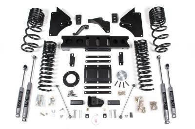 BDS Suspension - BDS Suspension BDS1605H 5.5"/4.5" Lift Kit NX2 for 14-18 Ram 2500 Gas