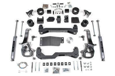BDS Suspension - BDS Suspension BDS1623H 4" NX2 Lift Kit for 13-18 Ram 1500 w/Air Ride