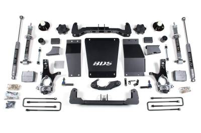 BDS Suspension - BDS Suspension BDS718FS 6" FOX Lift w/Springs for 14-18 GM 1500 Alum/Stamped