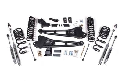 BDS Suspension - BDS Suspension BDS1762H 4" Radius Arm NX2 Lift for 14-18 Ram 2500 Diesel