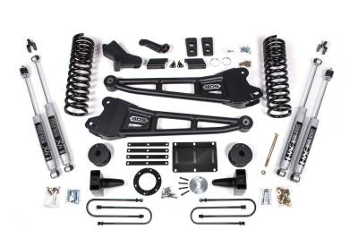 BDS Suspension - BDS Suspension BDS2106H 6" Radius Arm NX2 Lift Kit for 13-18 Ram 3500