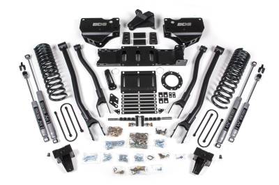 BDS Suspension - BDS Suspension BDS1695H 6" 4-Link Lift NX2 for 19-24 Ram 3500 Gas w/Overload