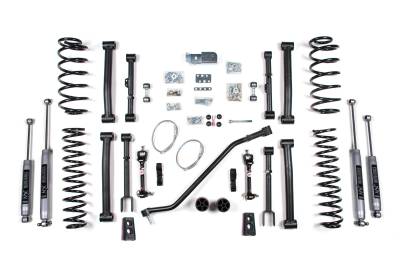 BDS Suspension - BDS Suspension BDS450H 4.5" NX2 Coil Spring Kit for 93-98 Jeep ZJ