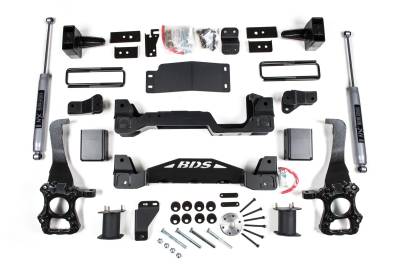 BDS Suspension - BDS Suspension BDS1922FS 6" F 4" R FOX Lift Kit for 17-20 F150 4wd