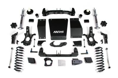 BDS Suspension - BDS Suspension BDS736H 6" NX2 Lift Kit w/AutoRide for 15-18 GM SUV Alum/Stamped