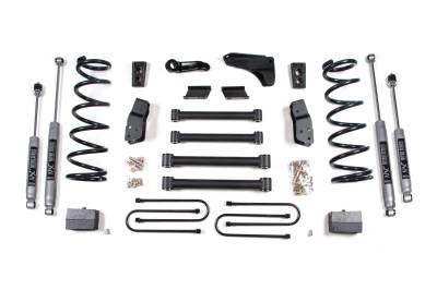 BDS Suspension - BDS Suspension BDS284H 6" NX2 Lift w/4" Block for 08 Dodge Diesel w/3.5" Axle