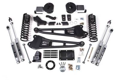 BDS Suspension - BDS Suspension BDS2103FS 5.5" Radius Arm FOX Lift Kit for 14-18 Ram 2500