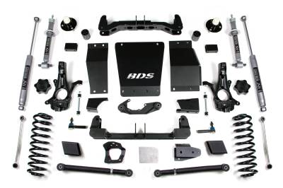 BDS Suspension - BDS Suspension BDS732H 6" NX2 Lift w/Alum/Stamped Control Arm for 15-18 GM 1500