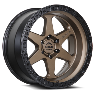 Lock Off-Road - Lock Off-Road Wheel OLYMPUS-8957MRMBR OLYMPUS 18X9 5x5.0 -12mm Bronze