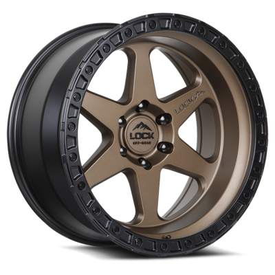 Lock Off-Road - Lock Off-Road Wheel OLYMPUS-8957MRMBR1 OLYMPUS 18X9 5x5.0 1mm Bronze