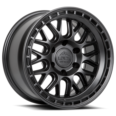 Lock Off-Road - Lock Off-Road Wheel ONYX-7969MB ONYX 17X9 6x5.5 1mm Matte Black