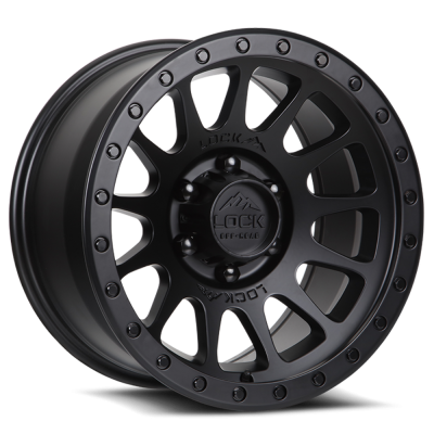 Lock Off-Road - Lock Off-Road Wheel YOSEMITE-2969MB YOSEMITE 20X9 6x5.5 18mm Matte Black