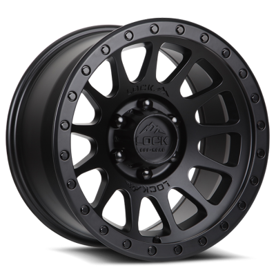Lock Off-Road - Lock Off-Road Wheel YOSEMITE-7957MB Yosemite 17X9 5x5.0 0mm Matte Black