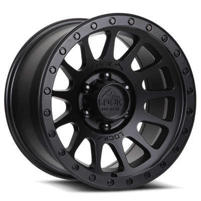 Lock Off-Road - Lock Off-Road Wheel YOSEMITE-7963MB Yosemite 17X9 6x135 0mm Matte Black