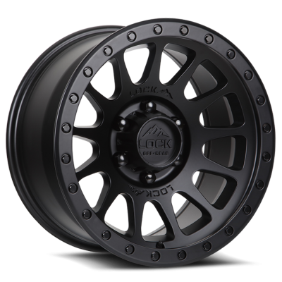 Lock Off-Road - Lock Off-Road Wheel YOSEMITE-7969MB YOSEMITE 17X9 6x5.5 0mm Matte Black