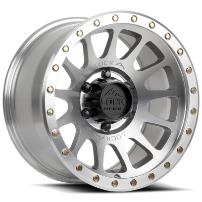 Lock Off-Road - Lock Off-Road Wheel YOSEMITE-7969MC Yosemite 17X9 6x5.5 0mm Machined