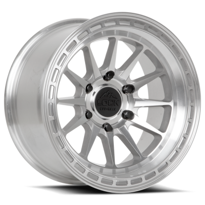 Lock Off-Road - Lock Off-Road Wheel BAJA-7957MC Baja 17X9 5x5.0 0mm Machined
