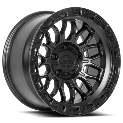 Lock Off-Road - Lock Off-Road Wheel COMBAT-7969MB12N Combat 17X9 6x5.5 -12mm Matte Black