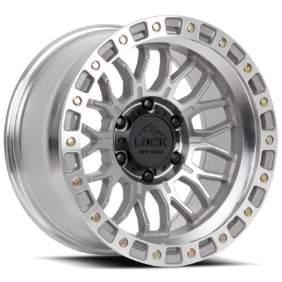 Lock Off-Road - Lock Off-Road Wheel COMBAT-7969MC12N Combat 17X9 6x5.5 -12mm Machined
