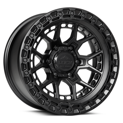 Lock Off-Road - Lock Off-Road COMMANDO-2163MB Commando 20X10 6x135 -18mm Matte Black/Black