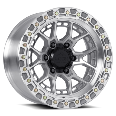 Lock Off-Road - Lock Off-Road COMMANDO 20X9 6x5.5 0mm Machined COMMANDO-2969MC
