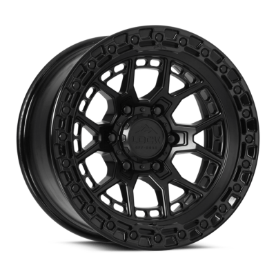 Lock Off-Road - Lock Off-Road COMMANDO 17X9 6x135 0mm Black Gloss COMMANDO-7963GB