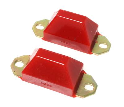 Energy Suspension - Energy Suspension 9.9137R Bump Stop Set Polyurethane Red