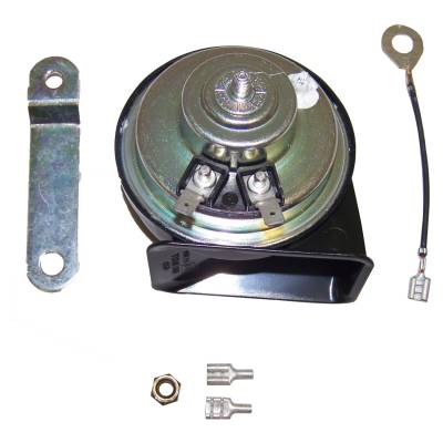 Crown Automotive Jeep Replacement - Crown Automotive 56007189 Horn for 94-01 Jeep Cherokee XJ 93-98/Grand Cherokee