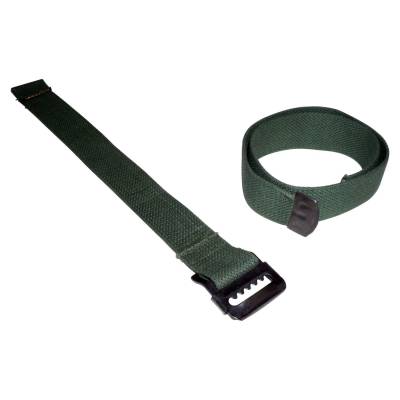 Crown Automotive Jeep Replacement - Crown A4127 Military Green Jerry Can Strap Set for 41-45 Jeep GPW MB